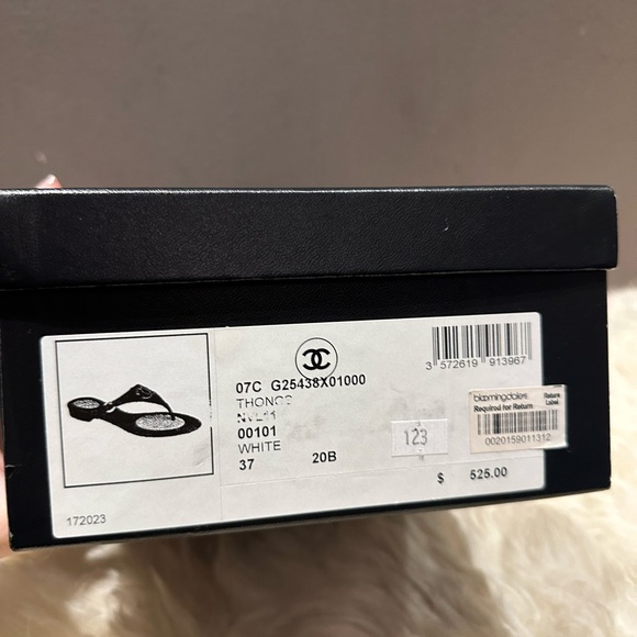 Chanel Sandals 🤍 size 37, worn, original box - Picture 3 of 6